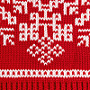 Шапка Onego, красная с нанесением логотипа