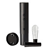 Винный набор HuoHou Electric Wine Bottle Opener 4 in 1, черный с нанесением логотипа