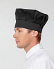 Колпак поварской Cookery, черный с нанесением логотипа