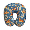 Подушка дорожная Kopf с печатью на заказ с нанесением логотипа