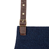 Фартук Denim Team, синий с нанесением логотипа