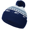 Шапка Mirakler, синяя с нанесением логотипа