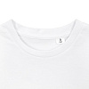 Футболка детская Simpler, белая с нанесением логотипа