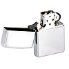 Зажигалка Zippo Classic High Polish, серебристая с нанесением логотипа