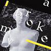 Худи оверсайз Art Broke My Heart, черное с нанесением логотипа