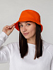 Панама Sunshade, оранжевая с нанесением логотипа