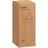 Спортивный шейкер Foss, черный с нанесением логотипа