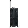Чемодан Edge M, черный с нанесением логотипа