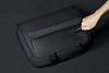 Сумка ClickSling X, черная с нанесением логотипа