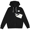 Толстовка с патчами «Химия состояний», черная с нанесением логотипа