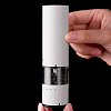 Электрическая мельница для специй HuoHou Electric Mini Grinder Rechargable, белая с нанесением логотипа