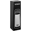 Термос Hiker 750, ver. 1, синий с нанесением логотипа