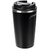 Смарт-стакан tellMug с заменяемой батареей, черный с нанесением логотипа