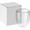 Стакан с двойными стенками Glass Big Bubble с нанесением логотипа