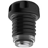 Термос Flask 1000, вакуумный, стальной зеркальный с нанесением логотипа