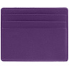 Чехол для карточек Devon, фиолетовый с нанесением логотипа