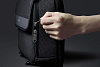 Сумка ClickSling X, черная с нанесением логотипа
