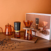 Кофейный набор Amber Coffee Maker Set, оранжевый с черным с нанесением логотипа