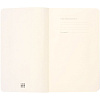 Записная книжка Moleskine Classic Large, в линейку, черная с нанесением логотипа